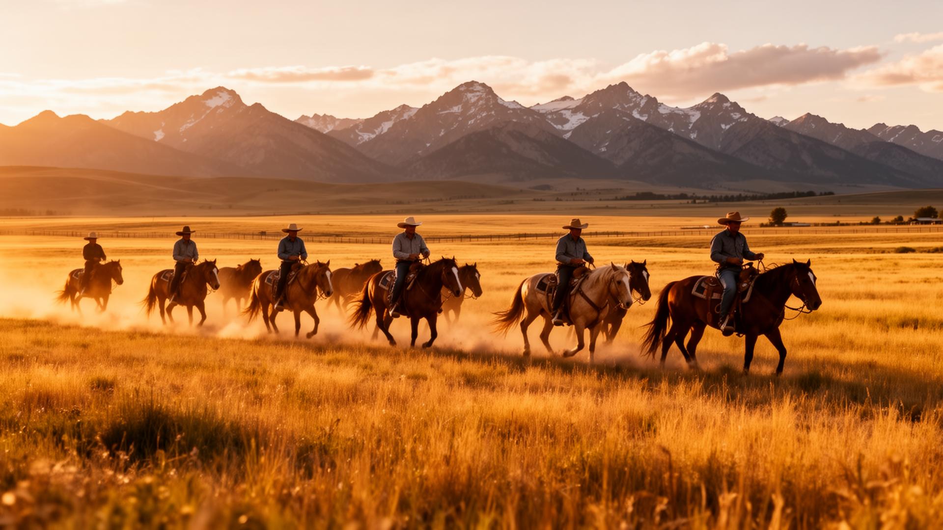Montana . il ranch sotto le stelle